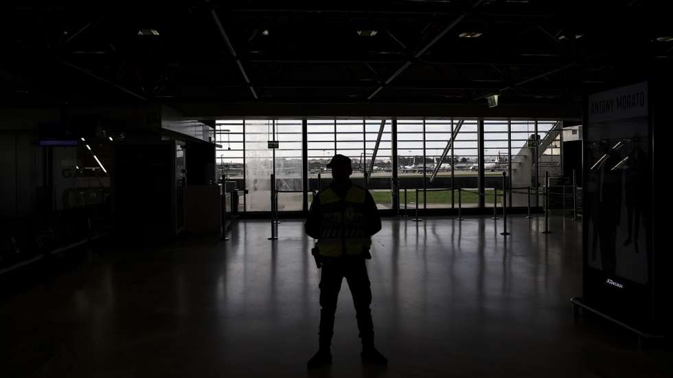 Instalações do Aeroporto Humberto Delgado, em Lisboa, 07 de janeiro de 2026. PSP. Polícia. CARLOS M. ALMEIDA/LUSA