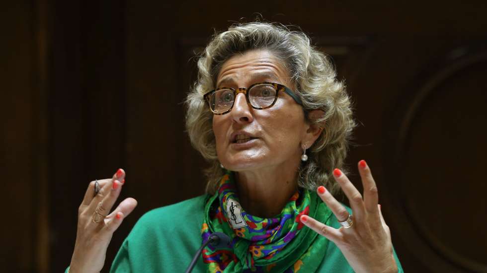 A ministra da Coesão Territorial, Ana Abrunhosa