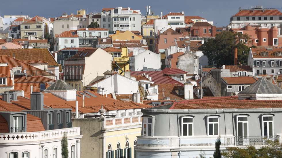 Visão geral do bairro de Arroios, em Lisboa, 16 de fevereiro de 2025. Habitação. Arquitetura. Construção Civil. ANTÓNIO PEDRO SANTOS/LUSA