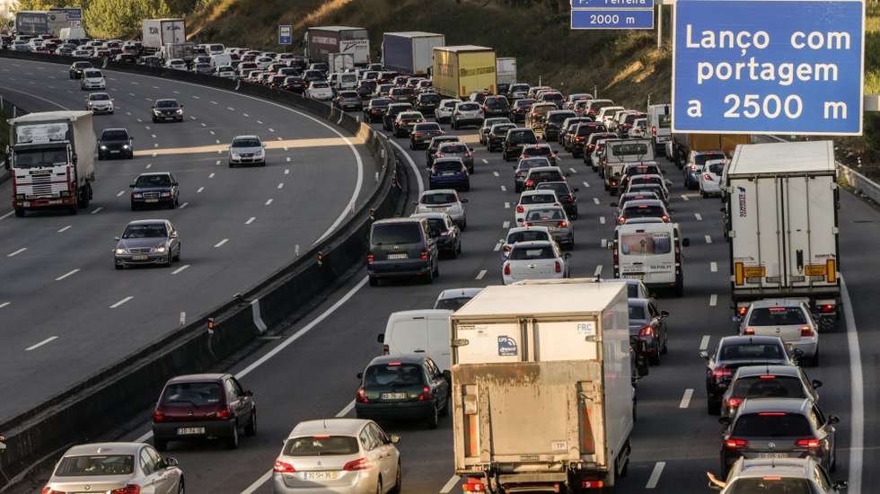 Em Amarante, a circulação está restrita no IP4, quilometro 71.600 devido à queda de neve