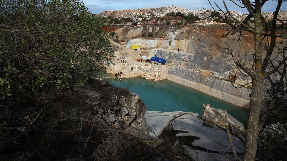 O acidente ocorreu na pedreira do Olival do Texugo, entre Bencatel e Vila Viçosa