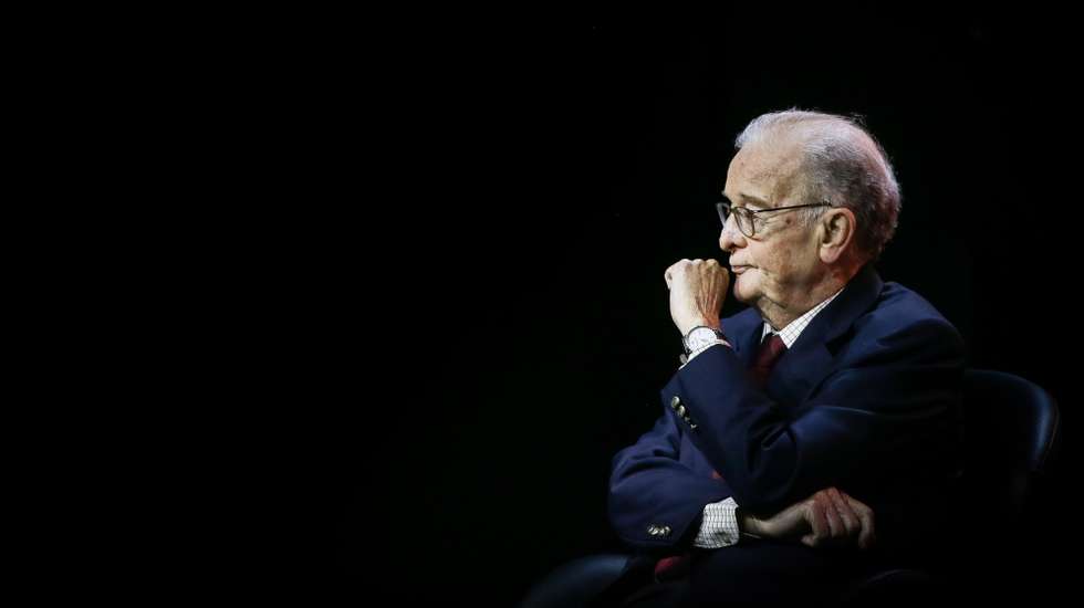 O antigo Presidente da República, Jorge Sampaio, participa na sessão evocativa dos 30 anos do Moderno Planeamento Estratégico de Lisboa que foi introduzido durante o seu primeiro mandato na Câmara Municipal de Lisboa, no Cineteatro Capitólio, em Lisboa, 27 de janeiro de 2020. MÁRIO CRUZ/LUSA