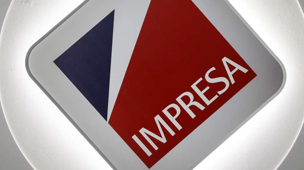 Logotipo da Impresa, em Oeiras, 28 de fevereiro de 2019.  MANUEL DE ALMEIDA/LUSA
