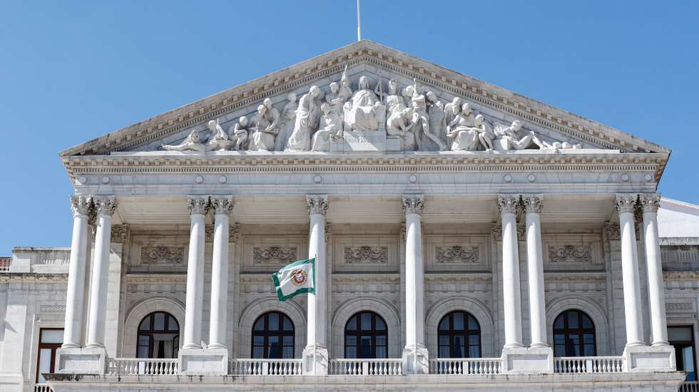 Fachada da Assembleia da República, Lisboa, 07 de outubro de 2020. ANTÓNIO COTRIM/LUSA