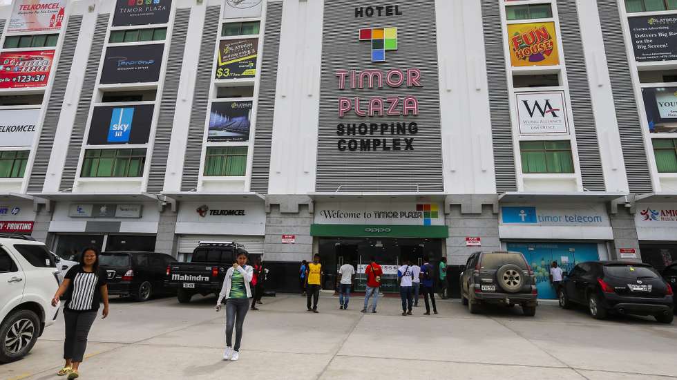 Hotel/Centro Comercial Timor Plaza em Díli, Timor-Leste, 20 de julho de 2017. NUNO VEIGA/LUSA