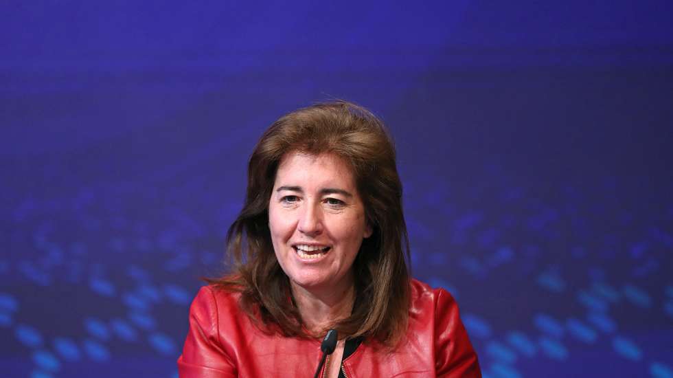 epa09146594 Portuguese Minister of Labour, Solidarity and Social Security Ana Mendes Godinho attends an high-level video conference on the European Strategy on the Rights of Persons with Disabilities 2021-2030 under the Portuguese Presidency of the Council, in Lisbon, Portugal, 20 April 2021. Based on the new strategy on the rights of persons with disabilities, the discussion will pay particular attention to essential areas that affect the daily lives of people with disabilities, such as accessibility, independent life, deinstitutionalisation, community-based and person-centred social services, employment and inclusive education.  EPA/ANTONIO PEDRO SANTOS