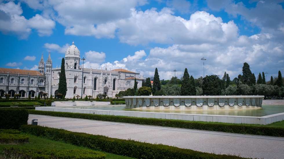 Mosteiro dos Jerónimos em Belém, Lisboa, 27 de abril de 2020.ANTÓNIO COTRIM/LUSA