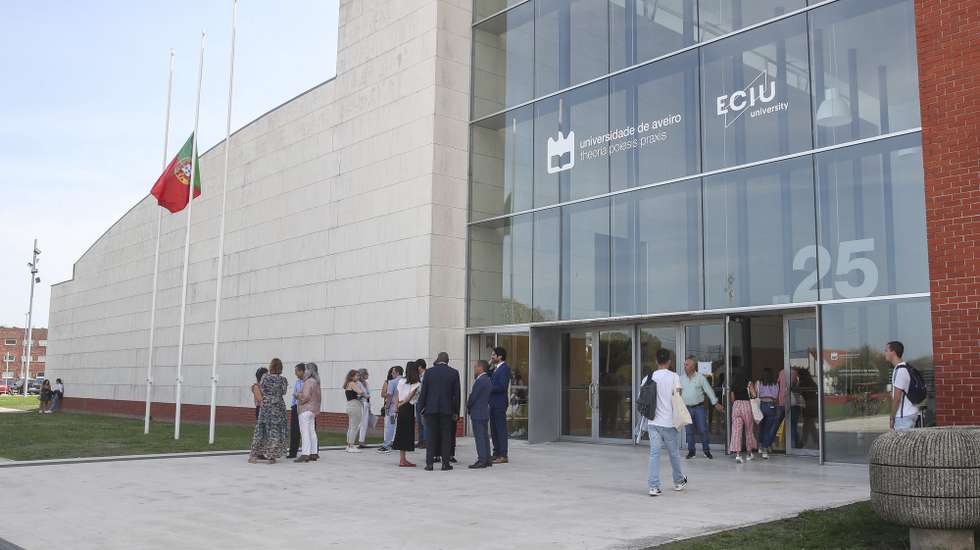 Campus da Universidade de Aveiro, 19 de setembro de 2022. PAULO NOVAIS/LUSA