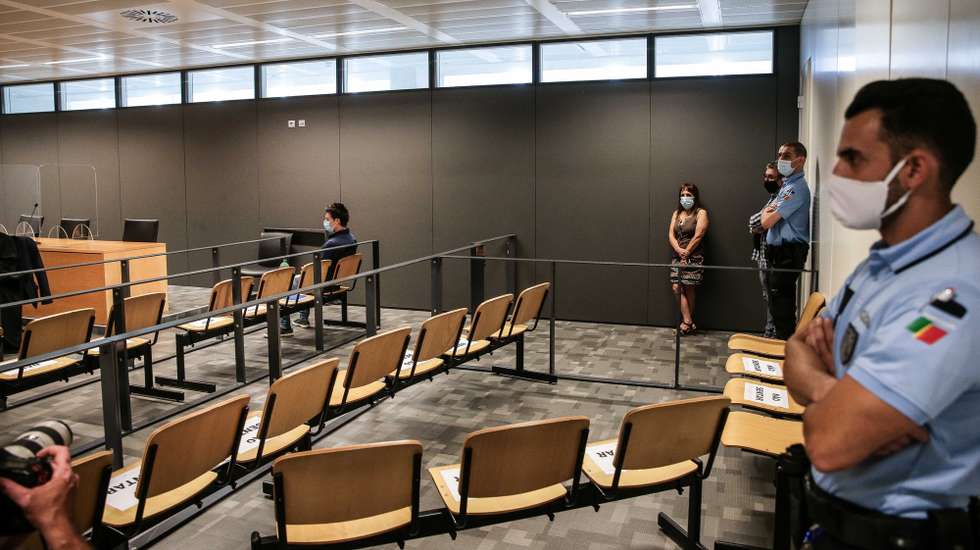 epa08645469 Football Leaks whistleblower Rui Pinto waits for the start of his trial at Justice Campus in Lisbon, Portugal, 04 September 2020. Rui Pinto is on trial for 90 crimes, 68 of undue access, 14 of violation of correspondence, six of illegitimate access, and also for computer sabotage to Sporting's SAD and for extortion of the Doyen investment fund.  EPA/MARIO CRUZ