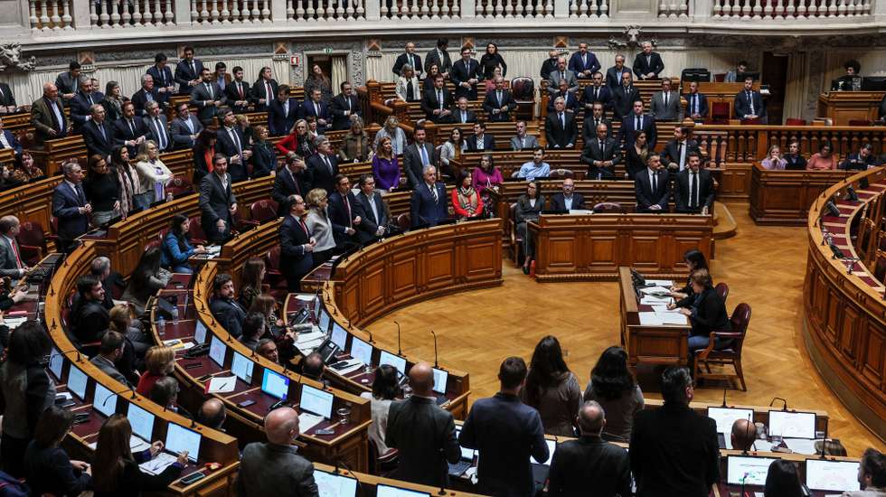 Deputados votam contra a lei da despenalização da morte medicamente assistida, na Assembleia da República, em Lisboa, 09 dezembro 2022. MANUEL DE ALMEIDA/LUSA