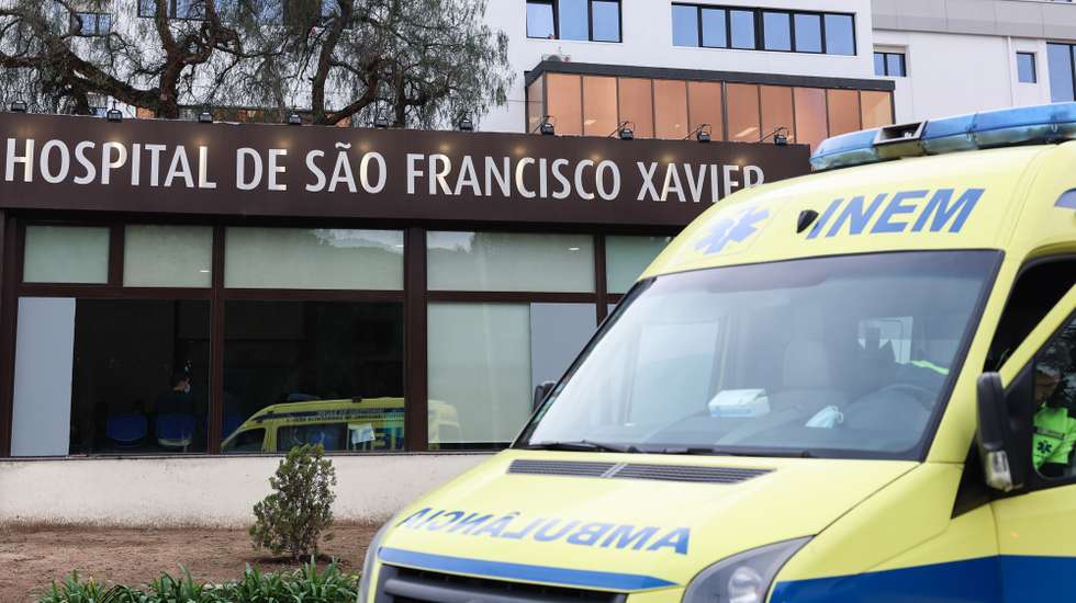 Hospital São Francisco Xavier, Lisboa 28 de dezembro de 2022. ANTÓNIO COTRIM/LUSA