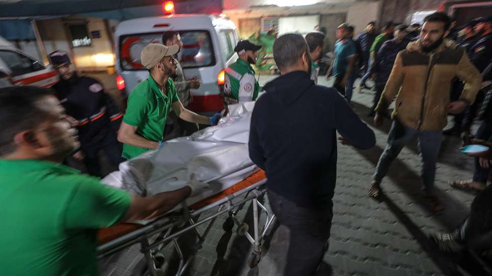 Entre os mortos encontram-se mulheres e crianças