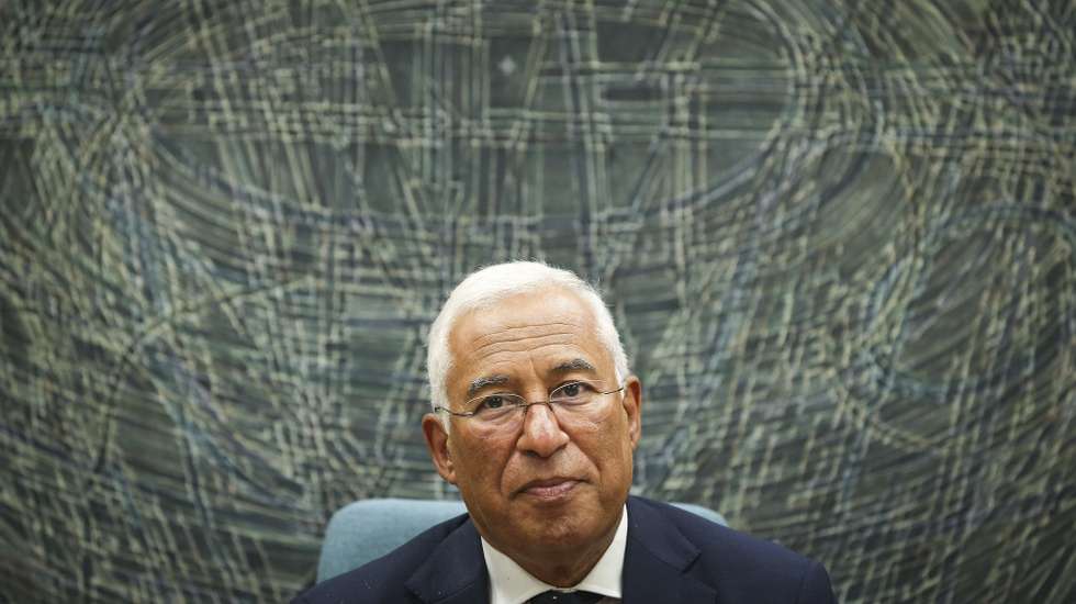 O primeiro-ministro, António Costa, durante uma reunião com os presidentes das Comissões de Coordenação e Desenvolvimento Regional, em Lisboa, 23 de maio de 2023. RODRIGO ANTUNES/LUSA