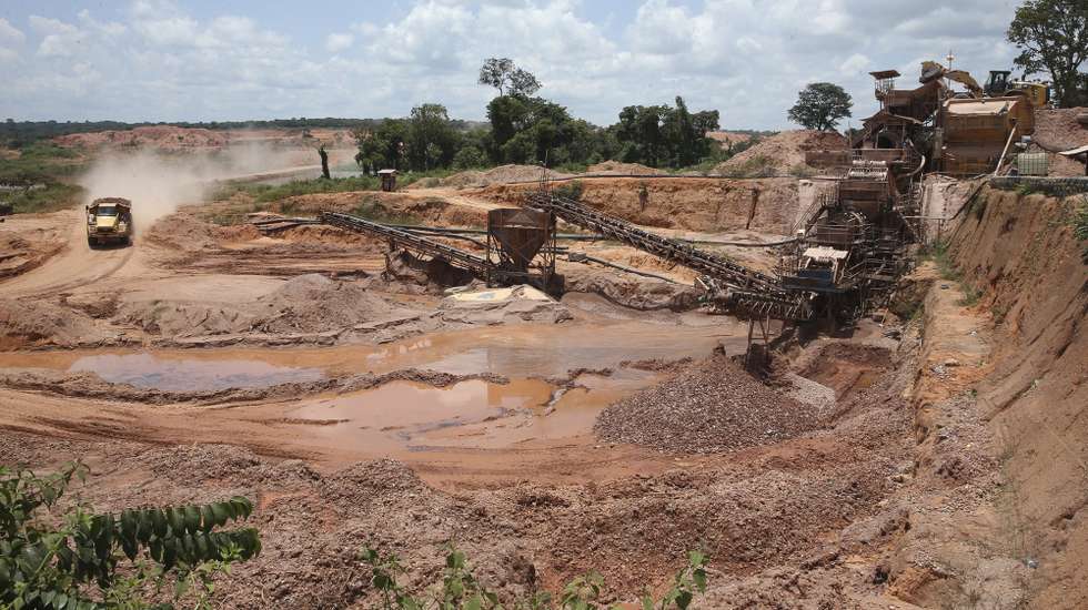 Exploração mineira