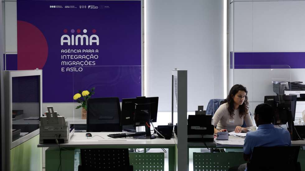 Novo conceito de loja a implementar pela Agência para a Integração, Migrações e Asilo (AIMA) em todo o país, Faro, 03 de novembro de 2023. LUÍS FORRA/LUSA