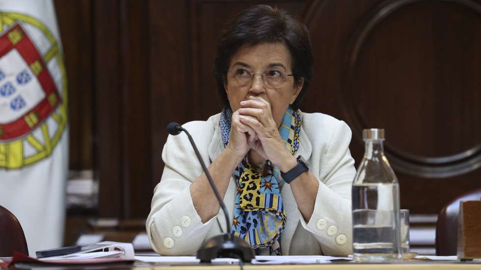 Provedora da Santa Casa da Misericórdia de Lisboa, Ana Jorge, ouvida na Comissão de Trabalho, Segurança Social e Inclusão a requerimento do grupo parlamentar do PSD, sobre a situação financeira da Santa Casa da Misericórdia de Lisboa,  Assembleia da República em Lisboa, 27 de fevereiro de 2023. MIGUEL A. LOPES/LUSA