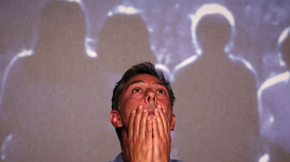 epaselect epa11362325 Portuguese director Miguel Gomes attends the press conference for 'Grand Tour' during the 77th annual Cannes Film Festival, in Cannes, France, 23 May 2024. The movie is presented in competition of the film festival which runs from 14 to 25 May 2024.  EPA/ANDRE PAIN / POOL