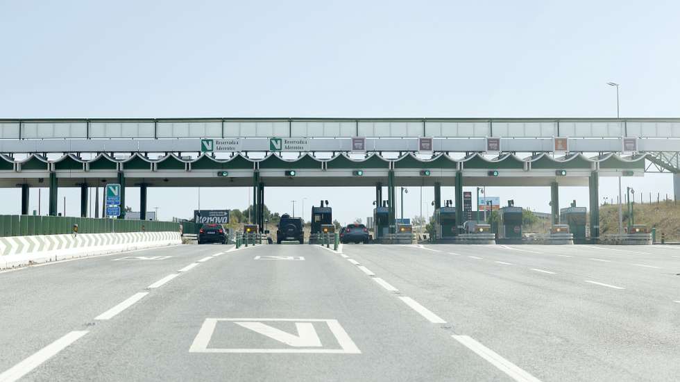 Portagem de Torres Novas, à saída da auto-estrada A1, Santarém, 02 de julho de 2023. ANTÓNIO PEDRO SANTOS/LUSA