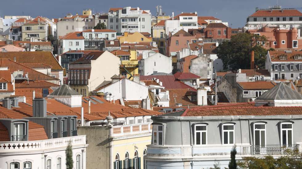 Visão geral do bairro de Arroios, em Lisboa, 16 de fevereiro de 2025. Habitação. Arquitetura. Construção Civil. ANTÓNIO PEDRO SANTOS/LUSA