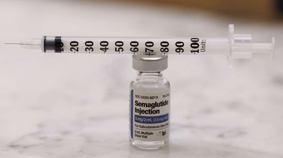 epa11924695 A vial of semaglutide and an injection needle on a counter in Woburn, Massachusetts, USA, 25 February 2025. Drug compounders have sued the US Food and Drug Administration following the decision to remove Wegovy and Ozempic from a shortage list, restricting the ability to sell cheaper versions of the medications by providers such as WeightWatchers and Hims &amp; Hers.  EPA/CJ GUNTHER