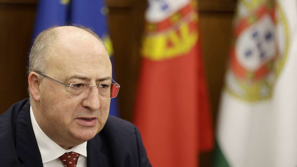 O ministro da Agricultura e Mar, José Manuel Fernandes, intervém durante a sua audição na Comissão de Agricultura e Pescas, na Assembleia da República, em Lisboa, 21 de janeiro de 2026. MARCOS BORGA/LUSA