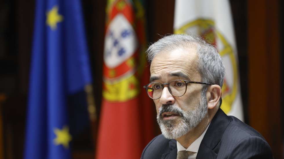 O ministro de Estado e dos Negócios Estrangeiros, Paulo Rangel, intervém durante a sua audição perante a Comissão de Negócios Estrangeiros e Comunidades Portuguesas, na Assembleia da República, em Lisboa, 20 de janeiro de 2026. ANTÓNIO PEDRO SANTOS/LUSA
