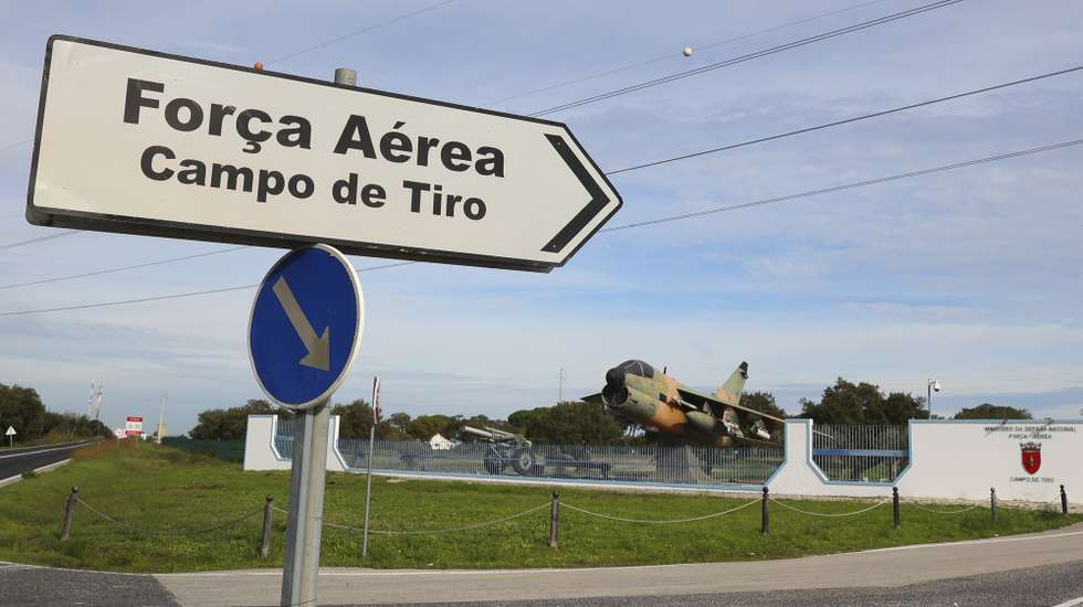 Campo de Tiro da Força Aérea, em Alcochete, 06 de dezembro de 2023. ANTÓNIO COTRIM/LUSA