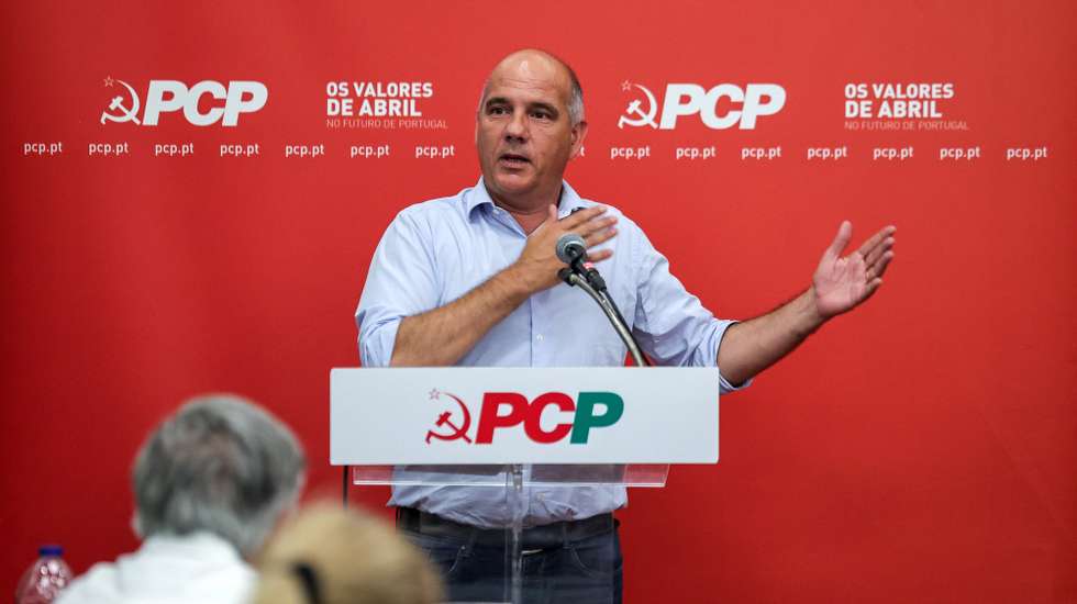 Secretário-geral do PCP, Paulo Raimundo