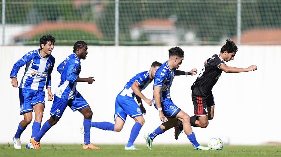 Fase de jogo do Alpendorada vs Casa Pia a contar para a Taça de Portugal, realizado no Estádio Municipal Alpendorada, Marco de Canaveses, 18 de outubro de 2026. HUGO DELGADO/LUSA