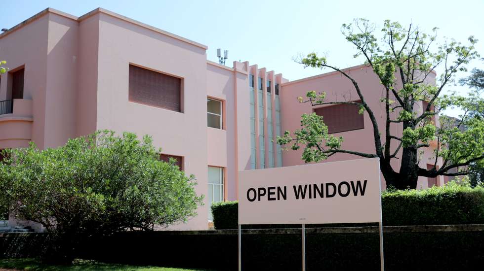 Montagem da exposição de Yoko Ono no Museu de Arte Contemporânea de Serralves, no Porto, 29 de maio de 2020. A exposição é inaugurada no dia 30 de maio. ESTELA SILVA/LUSA