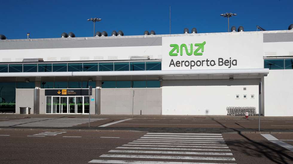 Terminal do Aeroporto de Beja, 21 de janeiro de 2021. NUNO VEIGA/LUSA