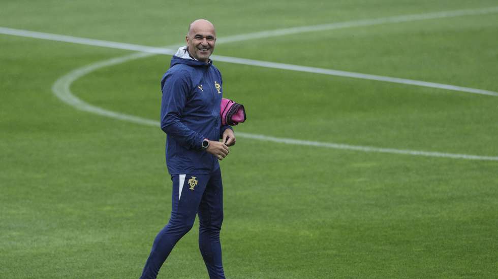 Portugal's head coach, Roberto Martinez during a training session at FC Bayern Campus prior to Sunday final match against Spain for the UEFA Nations League Finals in Munich, Germany, 7 of June 2025.  MIGUEL A. LOPES/LUSA