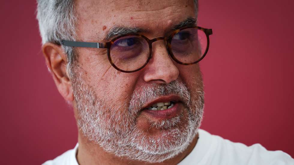 O coordenador do Bloco de Esquerda (BE), José Manuel Pureza, em declarações à comunicação social à margem da reunião da Mesa Nacional, em Lisboa, 11 de julho de 2026. RODRIGO ANTUNES/LUSA