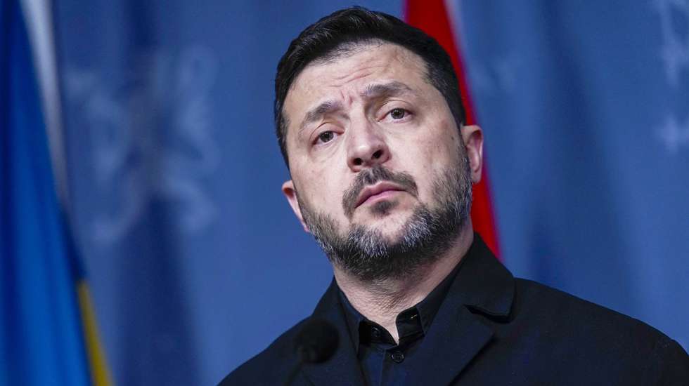 epa13317687 Ukrainian President Volodymyr Zelensky attends a press conference in Oslo, Norway, 20 October 2026. The Norwegian prime minister and Finnish president hosted the high-level diplomatic talks on Ukraine.  EPA/CORNELIUS POPPE NORWAY OUT