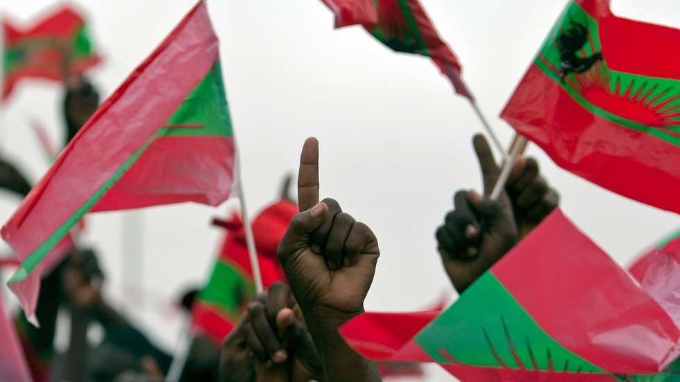 O MPLA governa Angola desde a independência do país, em 1975