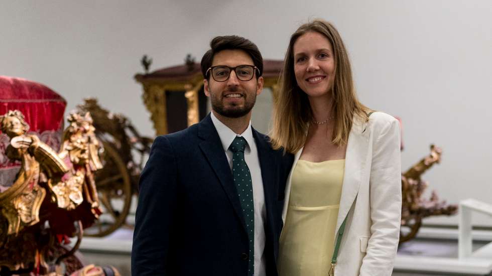 Bruno e Leopoldina estiveram na festa de aniversário de 80 anos do duque de Bragança, em maio de 2025