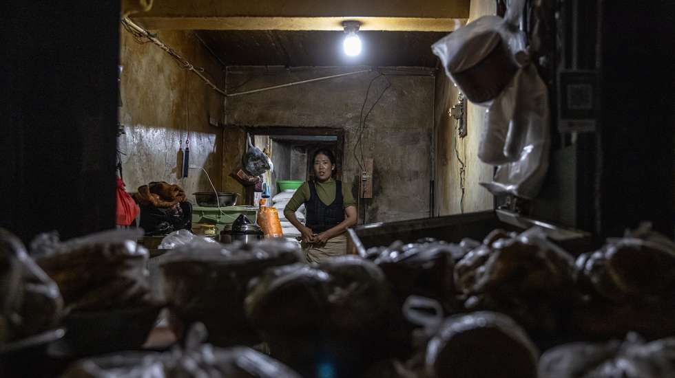 epa08808974 (21/37) A woman walks in her shop in an alley near the Jokhang Temple in Lhasa, Tibet Autonomous Region, China, 16 October 2020. The picture was taken during a media tour to Tibet organized by the Chinese government that focused on China's poverty alleviation program for the region. 
The natural beauty of Tibet, the thousand-year-old Himalayan roof of the world, still dazzles the few visitors who are allowed in. But today, in many places, bulldozers, highways, and modern apartment towers have replaced the grazing yaks and the chanting Buddhist monks.
According to the Beijing government, extreme poverty - an endemic problem in Tibet, where pastoralism has traditionally been the sole source of income for most people - has been eradicated.
In recent years, the central government has made colossal investments in Tibet, both in infrastructure and poverty reduction programs.
Since 2016, Beijing has invested 74.85 billion yuan (USD 11.1 billion) in projects to improve access to health, education, clean water, housing, or infrastructure in the region's poorest areas.  EPA/ROMAN PILIPEY