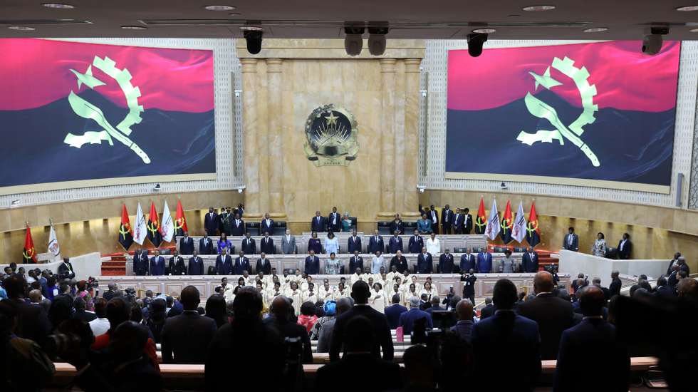abertura da 4.ª Sessão Legislativa da V Legislatura da Assembleia Nacional, em Luanda, Angola, 15 de outubro de 2025. AMPE ROGÉRIO/LUSA