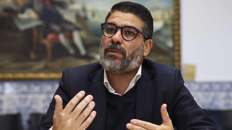 Entrevista a Pedro Pimpão, candidato à presidência da Associação Nacional de Municípios Portugueses (ANMP), em Pombal, 4 de dezembro de 2025. (ACOMPANHA TEXTO DA LUSA DE 07-12-2025) PAULO NOVAIS/LUSA