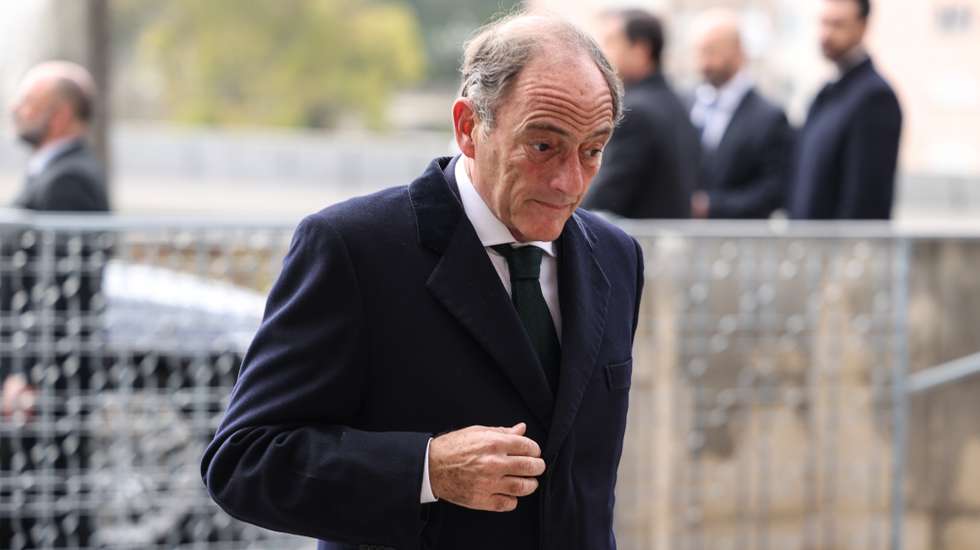 Paulo Portas attends the funeral ceremonies for Prince Karim al Hussaini, the 49th hereditary imam of the Ismaili Muslims, who died at the age of 88 in Lisbon, are being held in accordance with Ismaili traditions, centered on prayers that are largely recitations of verses from the Koran, 08 February 2025.It is an intimate and private ceremony for invited guests only, including all members of the prince's family, leaders of Ismaili communities around the world, as well as officials from institutions such as the Aga Khan Development Network (AKDN). Representatives of the Portuguese government and foreign dignitaries are also invited. MIGUEL A.LOPES/LUSA