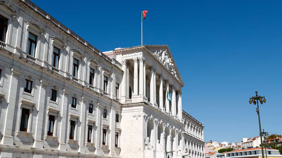 Fachada da Assembleia da República, Lisboa, 07 de outubro de 2020. ANTÓNIO COTRIM/LUSA