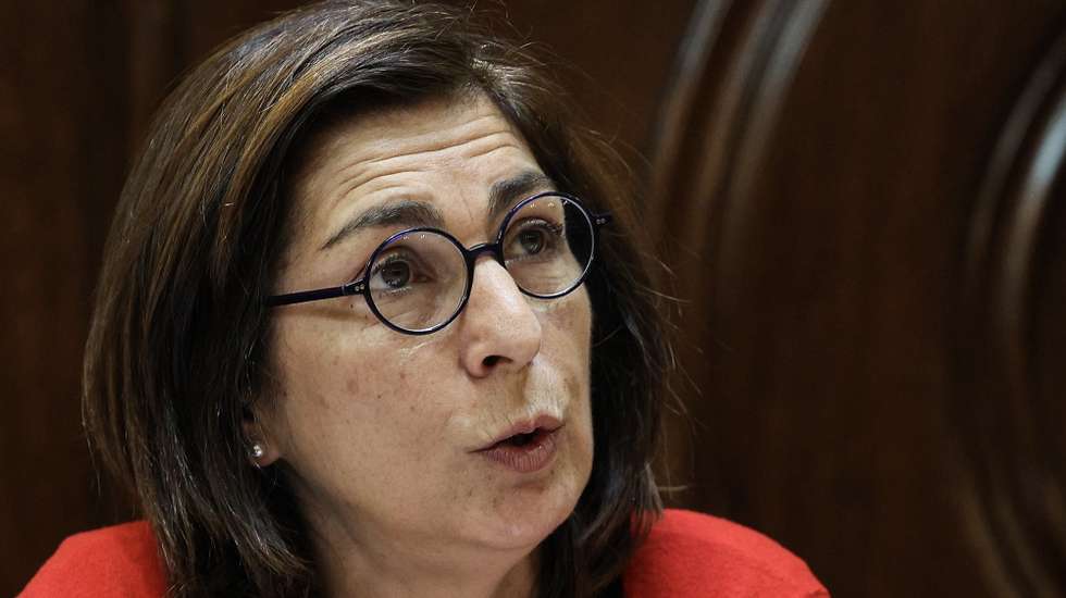 A ministra Adjunta e dos Assuntos Parlamentares, Ana Catarina Mendes, intervém durante a sua audição perante a Comissão de Assuntos Constitucionais, Direitos, Liberdades e Garantias, na Assembleia da República, em Lisboa, 18 de janeiro de 2023. MIGUEL A. LOPES/LUSA
