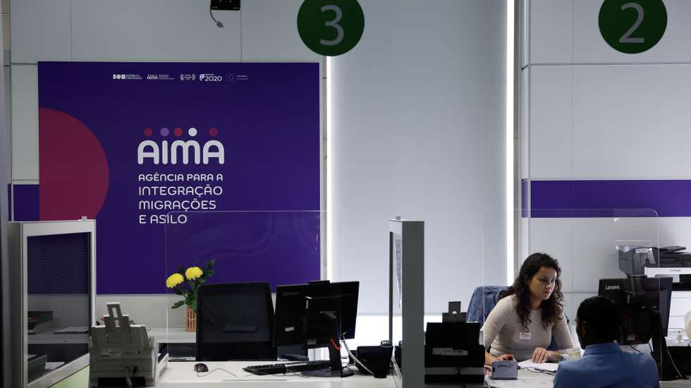 Novo conceito de loja a implementar pela Agência para a Integração, Migrações e Asilo (AIMA) em todo o país, Faro, 03 de novembro de 2023. LUÍS FORRA/LUSA