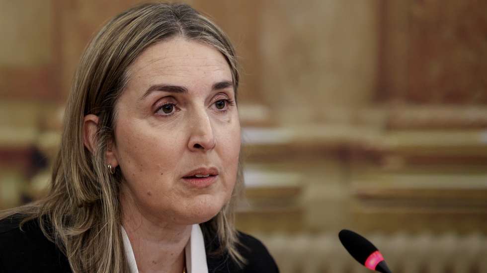 A secretária-geral do Sistema de Segurança Interna indigitada, procuradora Patrícia Barão, fala perante a Comissão de Assuntos Constitucionais, Direitos, Liberdades e Garantias, na Assembleia da República, em Lisboa, 11 de dezembro de 2024. FILIPE AMORIM/LUSA