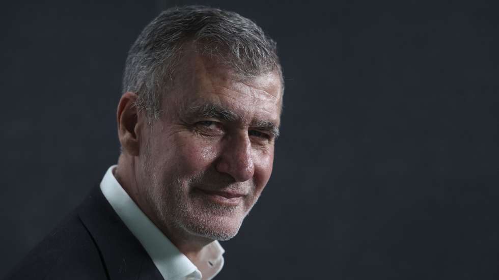 Entrevista à agencia Lusa do candidato à Presidência da República, Gouveia e Melo, Lisboa, 16 de outubro de 2025. (ACOMPANHA TEXTO DO DIA DE 18 DE OUTUBRO DE 2025). ANDRÉ KOSTERS/LUSA