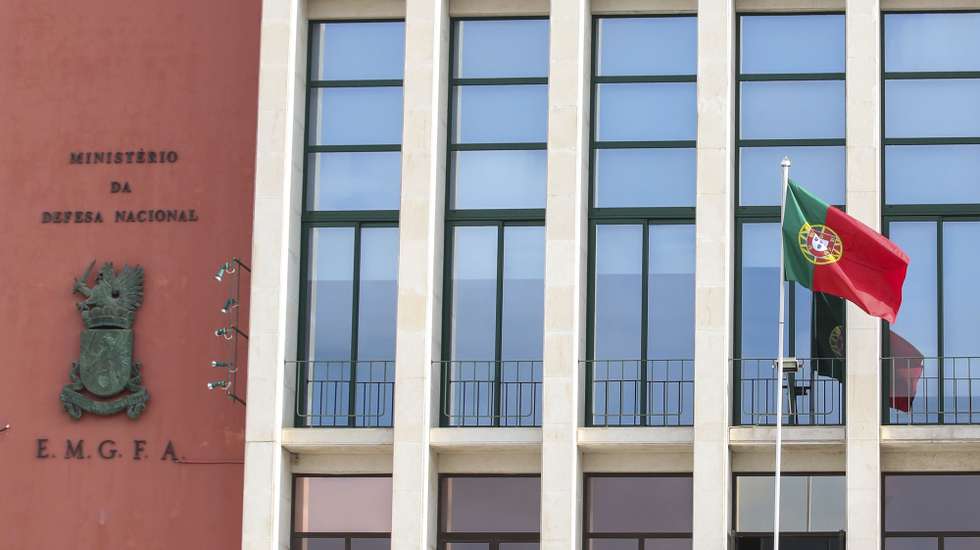 Edifício do Ministério da Defesa, em Lisboa,30 de março de 2022.   ANTÓNIO COTRIM/LUSA