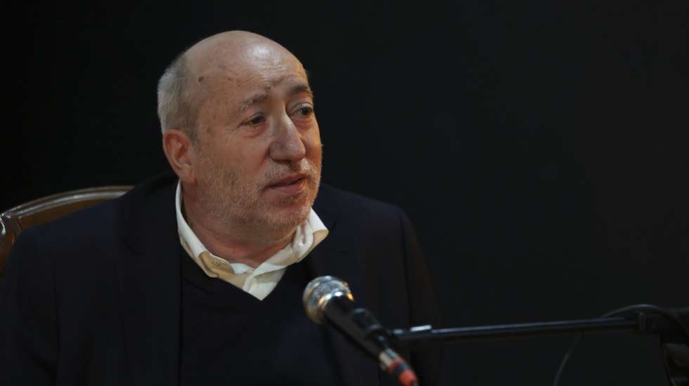 O candidato às eleições presidenciais de 2026, António Filipe, participa numa Conversa Pública, promovida pela Revista Manifesto, em Lisboa, 03 de dezembro de 2025. ANTÓNIO COTRIM/LUSA