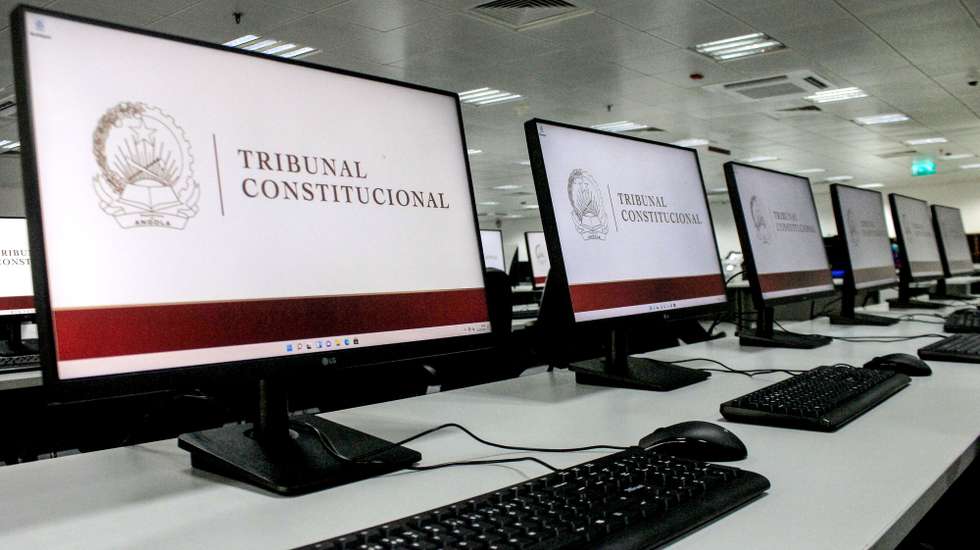 Inauguração do Centro de Processamento de Dados, do Tribunal Constitucional de Angola, em Luanda, Angola, 25 de maio de 2022. AMPE ROGÉRIO/LUSA