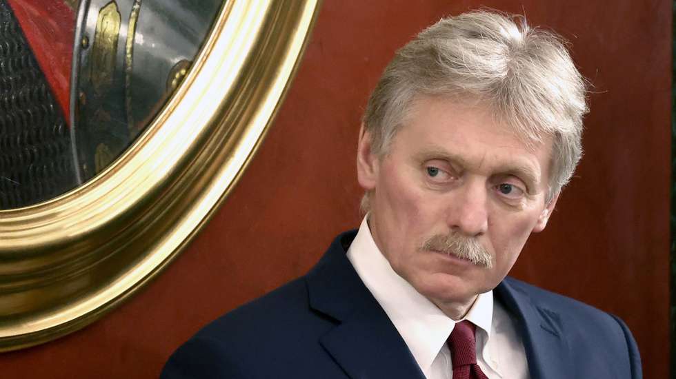 epa10376492 Kremlin spokesman Dmitry Peskov attends a news conference of Russian President Vladimir Putin following a meeting of the State Council on implementing the youth policy in current conditions, at the Kremlin in Moscow, Russia 22 December 2022.  EPA/VALERIY SHARIFULIN/SPUTNIK/KREMLIN POOL MANDATORY CREDIT