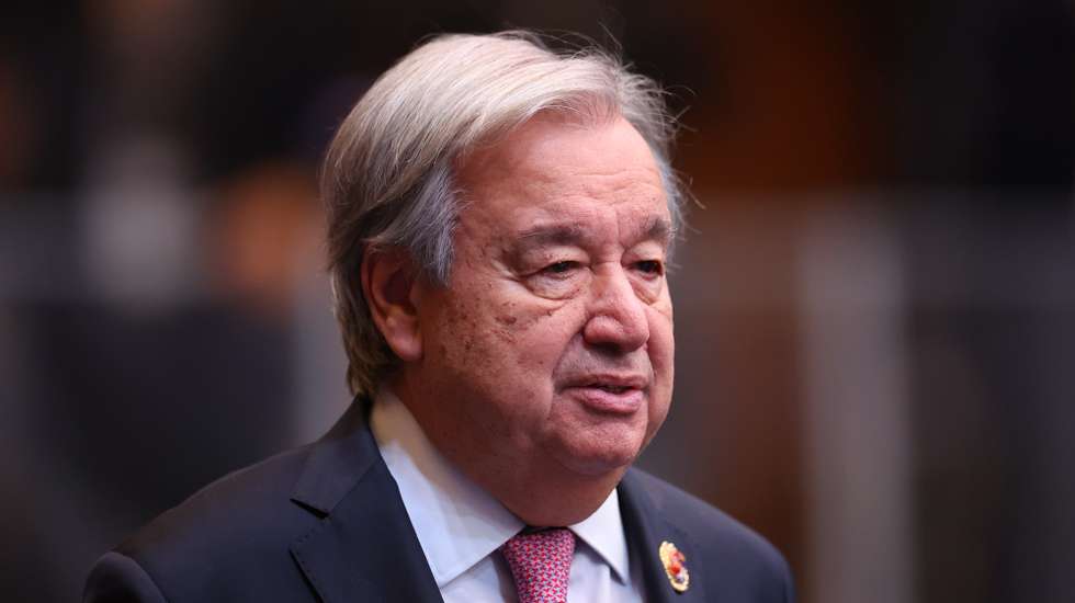 epa12485583 U.N. Secretary-General Antonio Guterres attends the 15th ASEAN-United Nations (UN) Summit as part of the Association of Southeast Asian Nations (ASEAN) Summit at the Kuala Lumpur Convention Centre (KLCC) in Kuala Lumpur, Malaysia, 27 October 2025. The 47th ASEAN Summit and Related Summits are being held in the Malaysian capital from 26 to 28 October 2025.  EPA/Chalinee Thirasupa / POOL